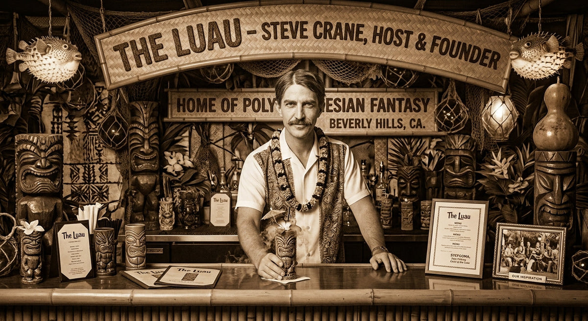 The Steven Crane Story - The Man Who Found The Hawaiian Luau