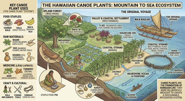 Hawaiian Canoe Plants: Living Cargo - The History, Uses, and Cultural Value