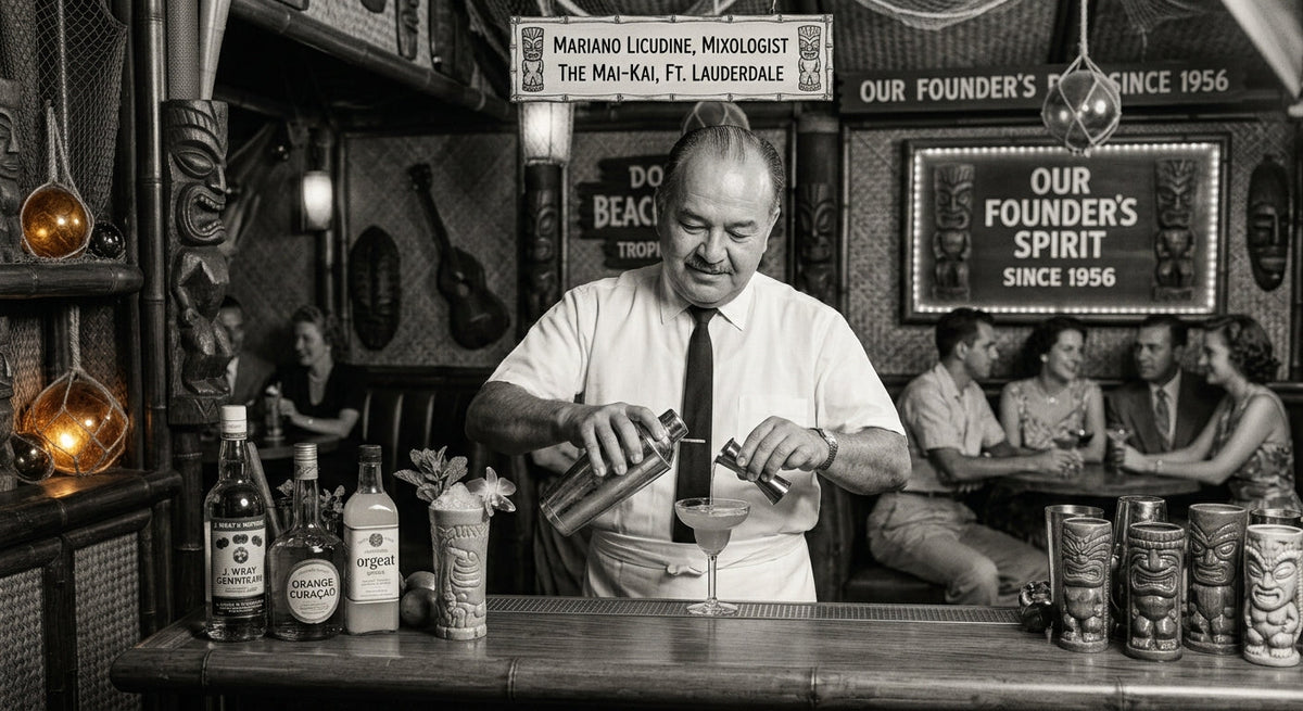 Mariano Licudine and the Culinary Legacy of The Mai-Kai Restaurant. Master of the Mystery Drink